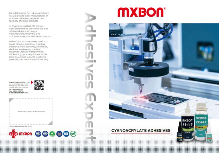 mxbon® cyanoacrylate adhesives