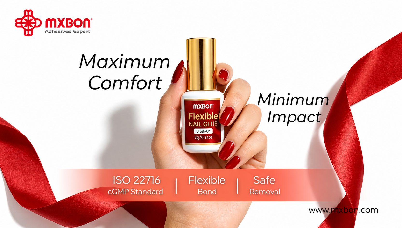 mxbon flexible nail glue
